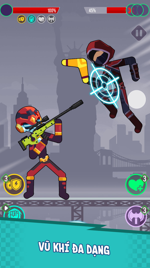 无限火柴人大战截图 无限火柴人大战截图