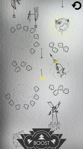 素描火箭截图 素描火箭截图