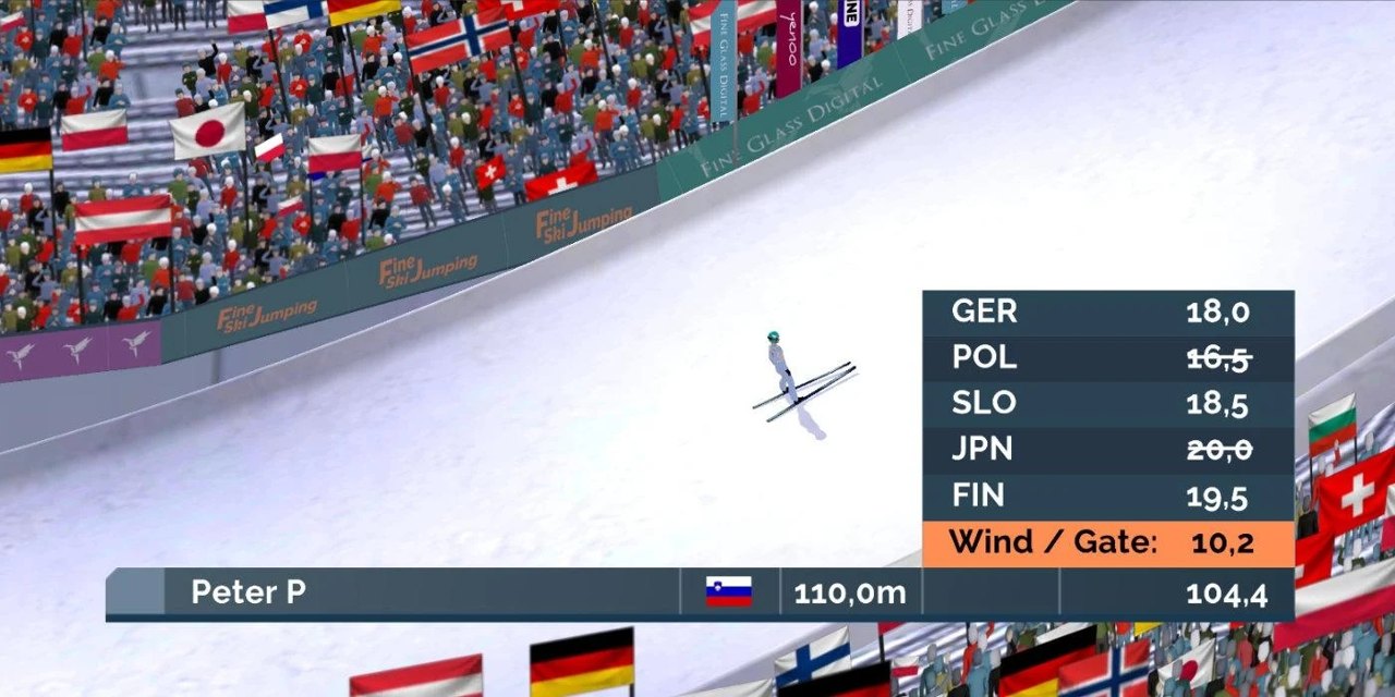 跳台滑雪截图 跳台滑雪截图