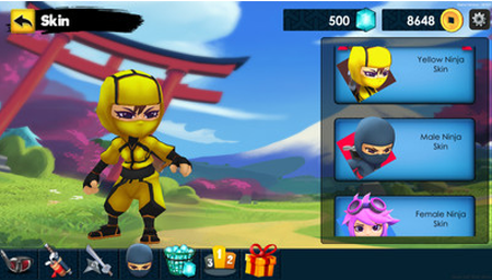 忍者高尔夫截图