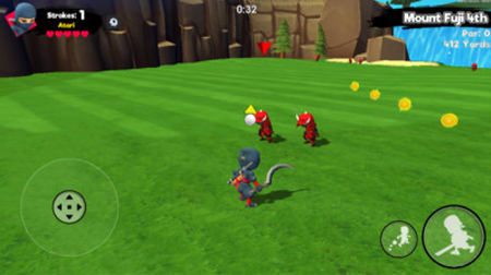 忍者高尔夫截图