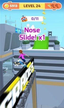 溜冰比赛截图 溜冰比赛截图