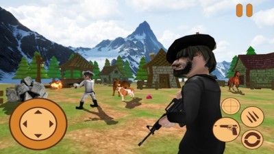 迷你牛仔狙击兵3D截图 迷你牛仔狙击兵3D截图