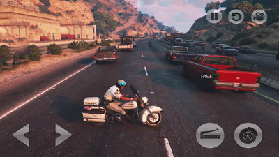 警方摩托车：犯罪都市模拟器3D截图