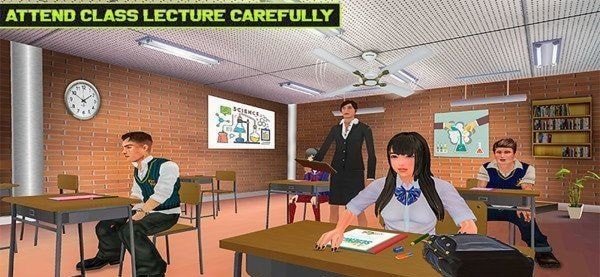 高中男生虚拟生活截图