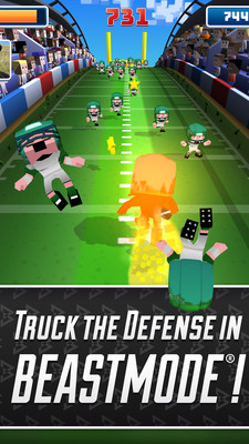 方块头橄榄球斗兽场截图 方块头橄榄球斗兽场截图