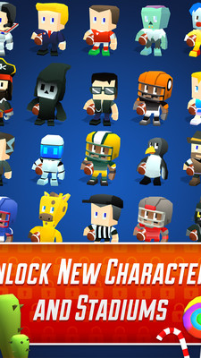 方块头橄榄球斗兽场截图 方块头橄榄球斗兽场截图