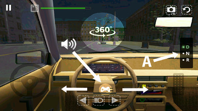 真实汽车模拟驾驶截图