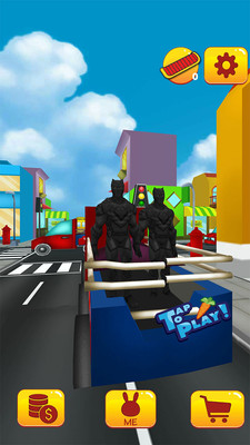 黑豹地铁跑酷截图 黑豹地铁跑酷截图