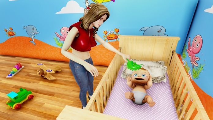 怀孕的妈妈模拟器生活3D截图 怀孕的妈妈模拟器生活3D截图