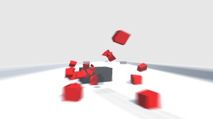 极简方块快跑截图 极简方块快跑截图