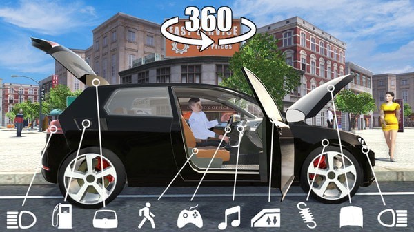 城市汽车模拟驾驶截图
