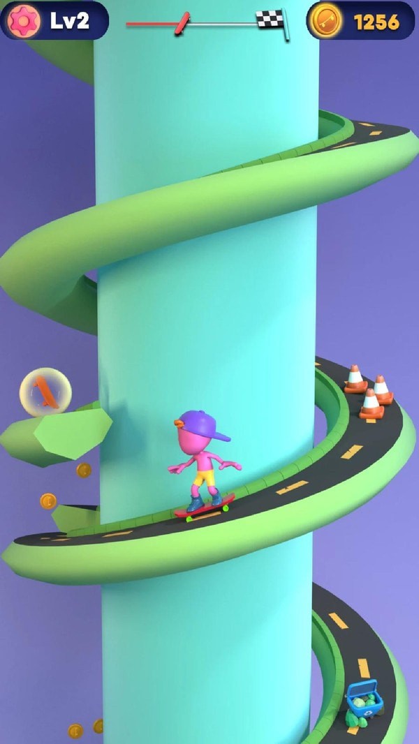 螺旋滑板截图 螺旋滑板截图