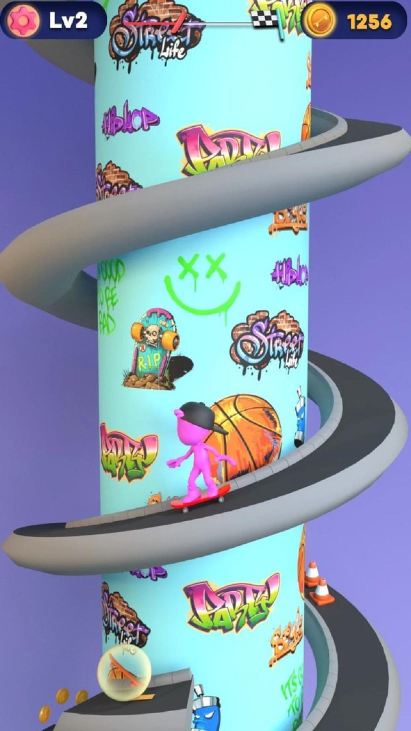 螺旋滑板截图 螺旋滑板截图