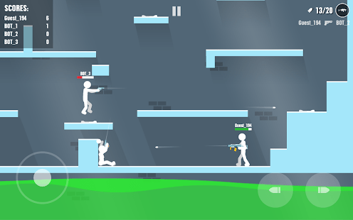 火柴人战斗在线射击截图