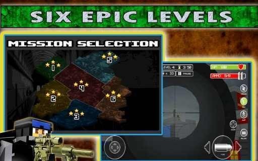 方块狙击手射击截图