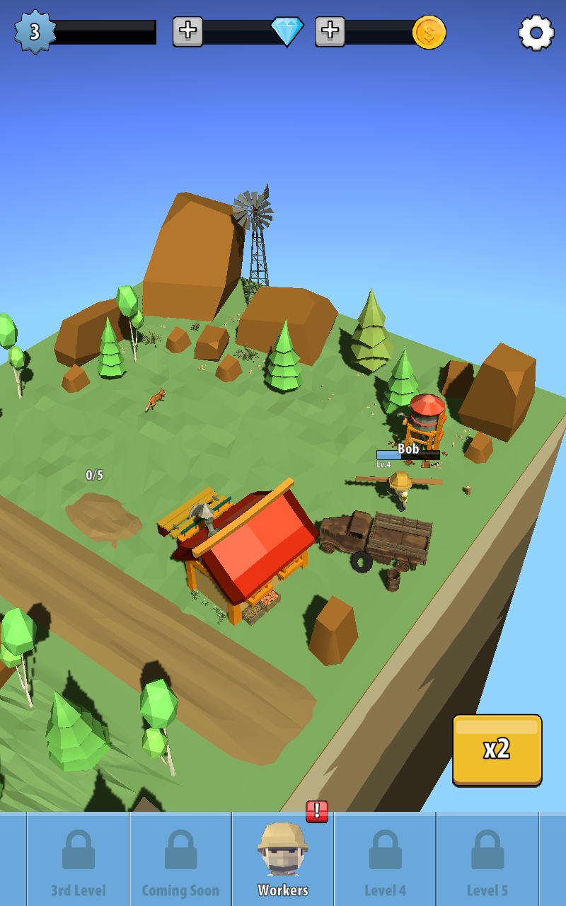 空闲伐木工人截图 空闲伐木工人截图