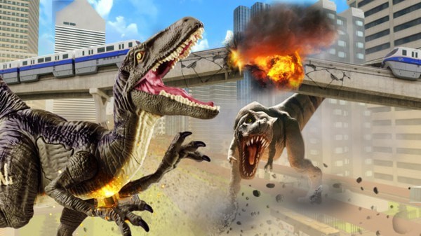 恐龙毁灭城市截图