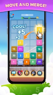 合并数字拼图截图