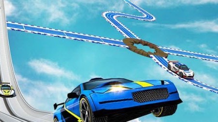 GT汽车空中特技截图