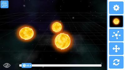 3D重力模拟器截图