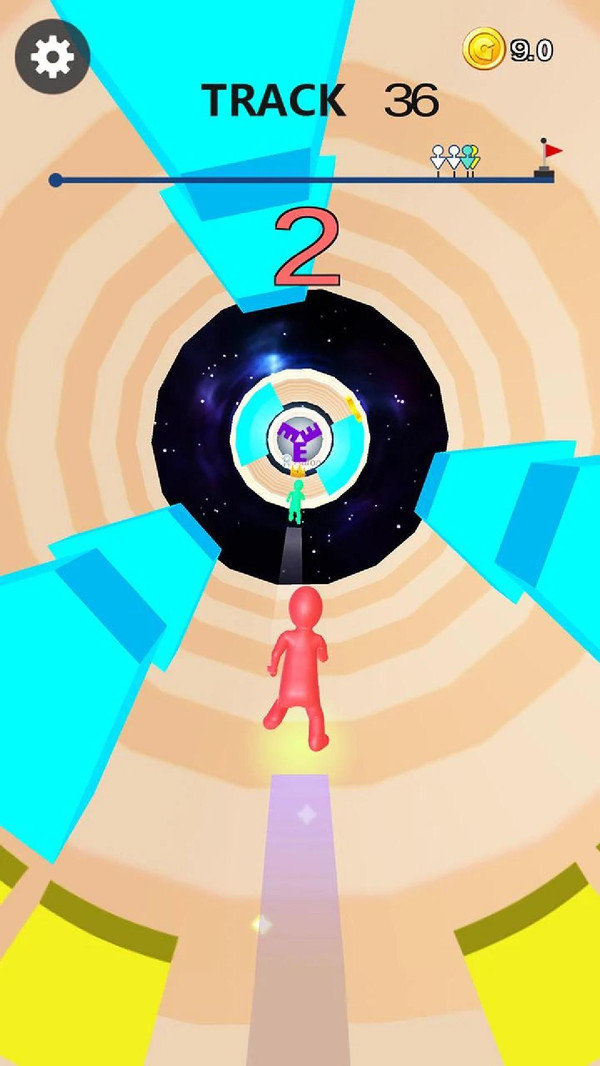 火柴人螺旋跑酷截图 火柴人螺旋跑酷截图