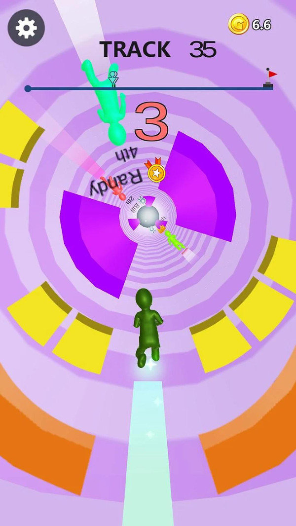 火柴人螺旋跑酷截图 火柴人螺旋跑酷截图