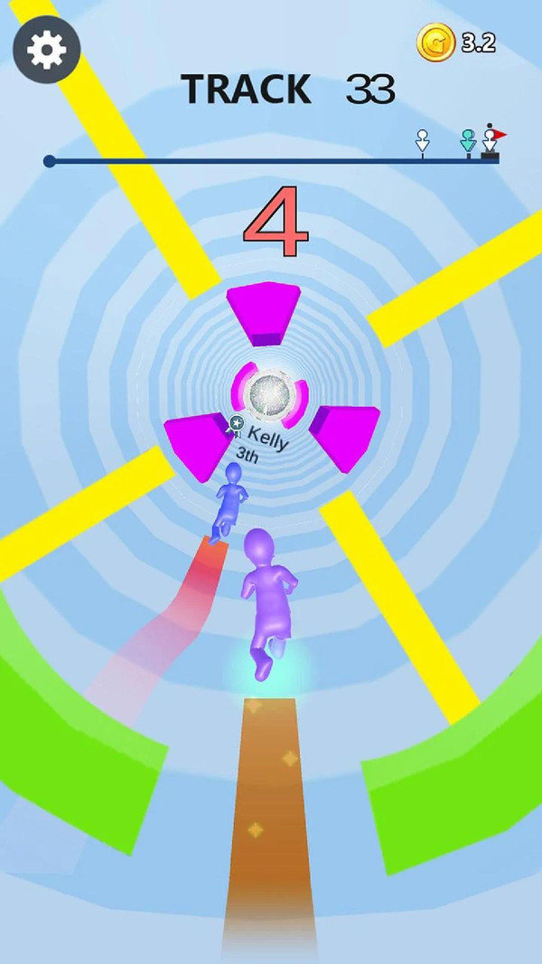 火柴人螺旋跑酷截图 火柴人螺旋跑酷截图