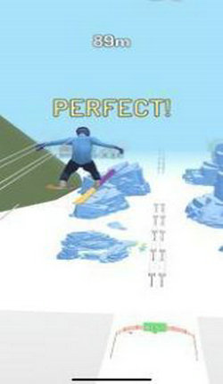 滑雪跳跃3D截图