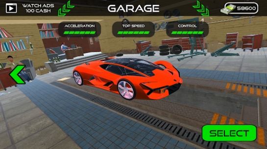 兰博基尼停车场 中文版截图 兰博基尼停车场 中文版截图