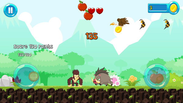 水果奔跑游戏截图