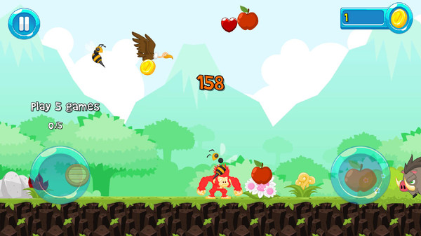 水果奔跑游戏截图