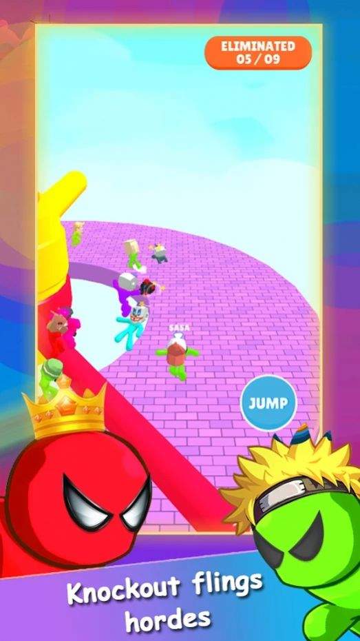 秋季赛跑火柴人淘汰赛 中文版截图