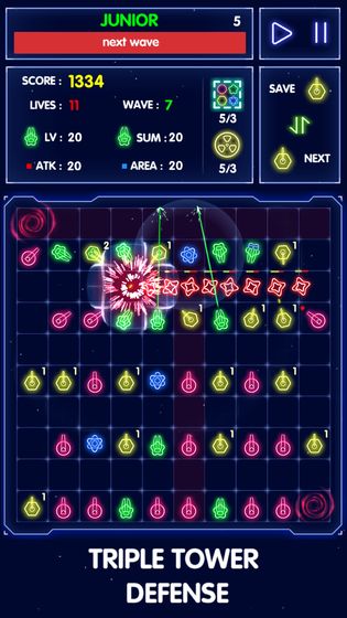 三消塔防 和谐版截图 三消塔防 和谐版截图
