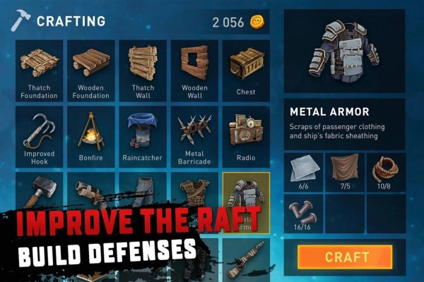 筏子生存 中文版截图 筏子生存 中文版截图