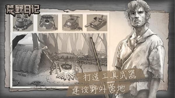 荒野日记：孤岛无限资源版截图