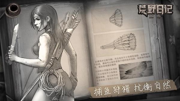 荒野日记：孤岛无限资源版截图