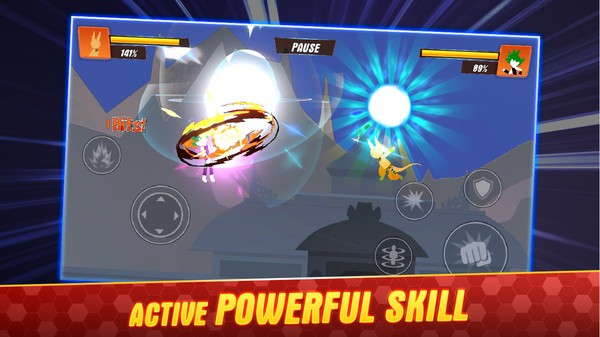 火柴人战士乱打 中文版截图 火柴人战士乱打 中文版截图