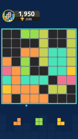 方块:纯色版截图