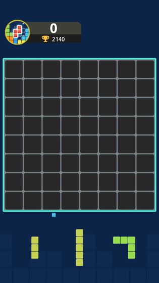 方块:纯色版截图