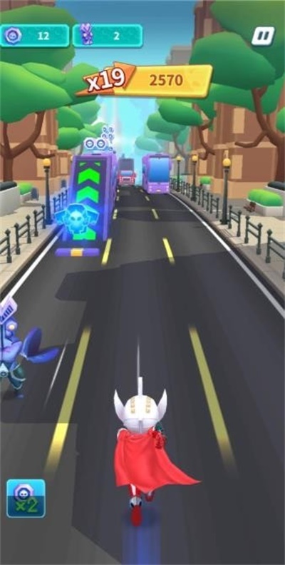 奥特超人百变跑酷截图