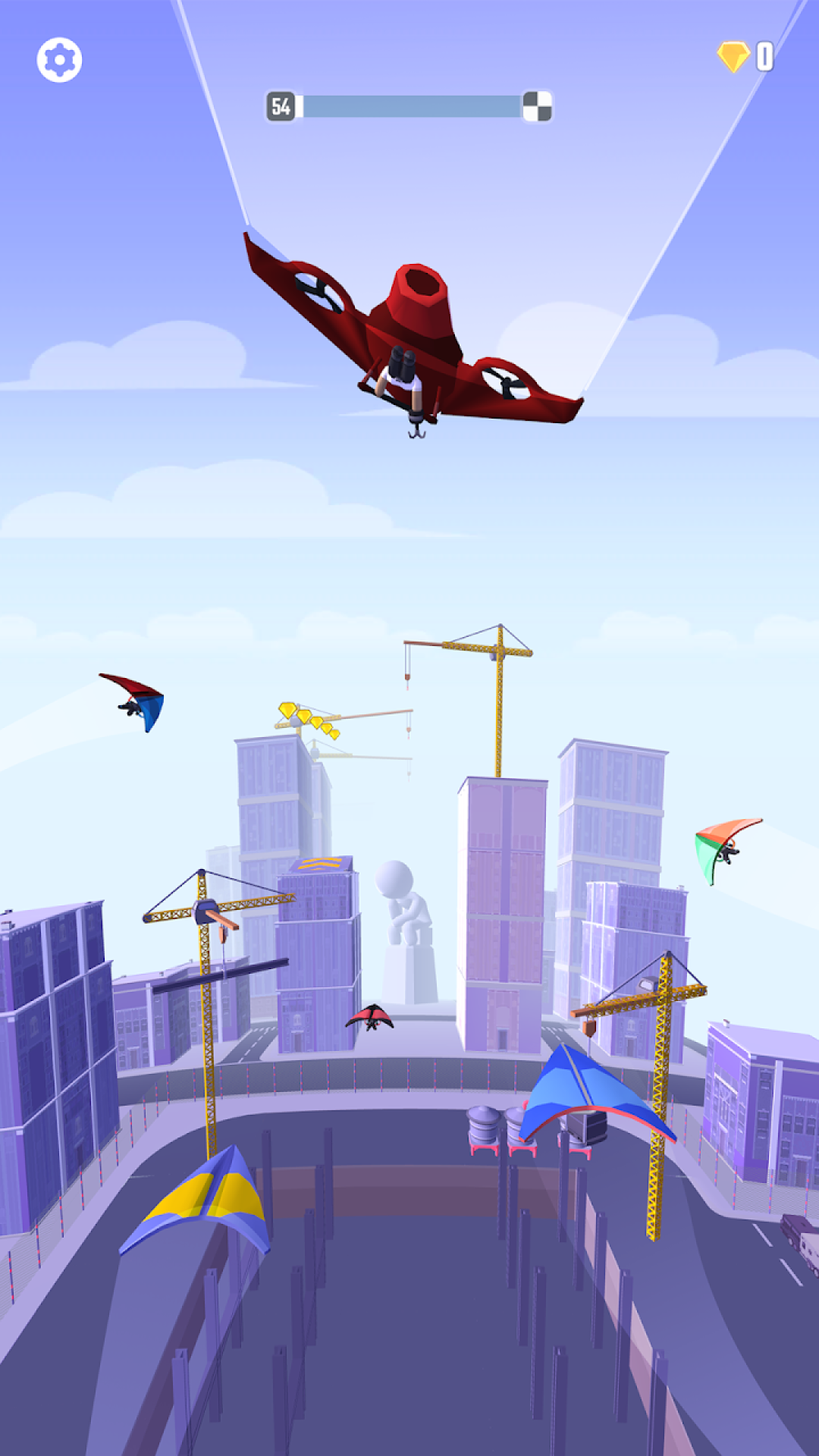 飞钩障碍跑酷截图 飞钩障碍跑酷截图