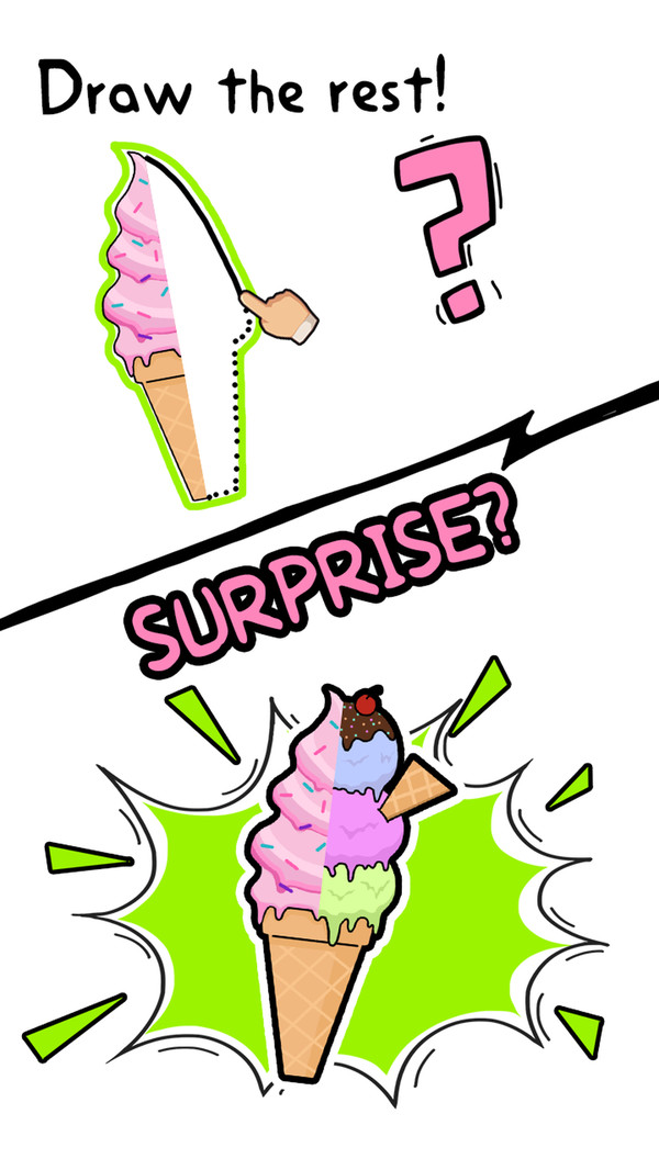 绘制天使与恶魔截图