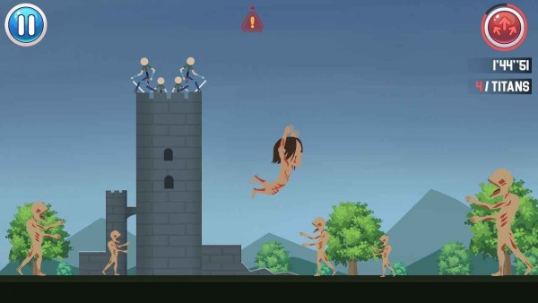 火柴人大战巨人截图 火柴人大战巨人截图