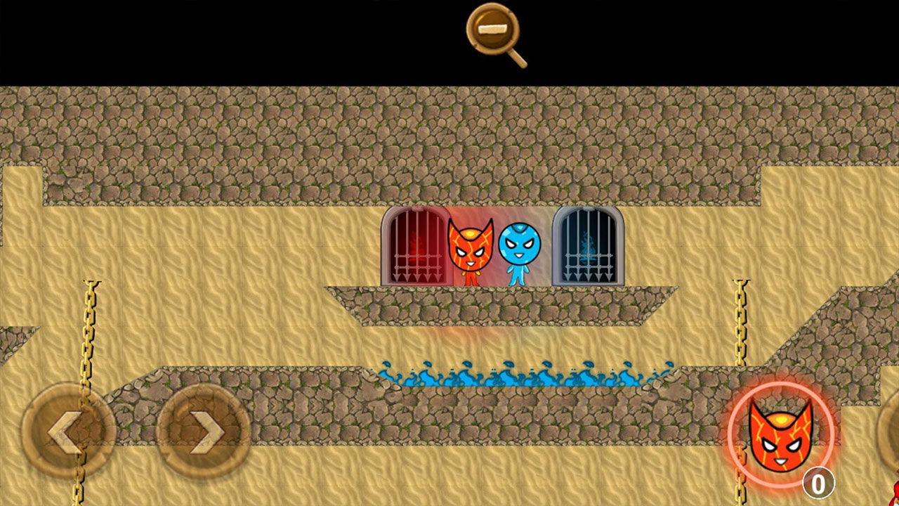 红蓝森林冰火人截图 红蓝森林冰火人截图