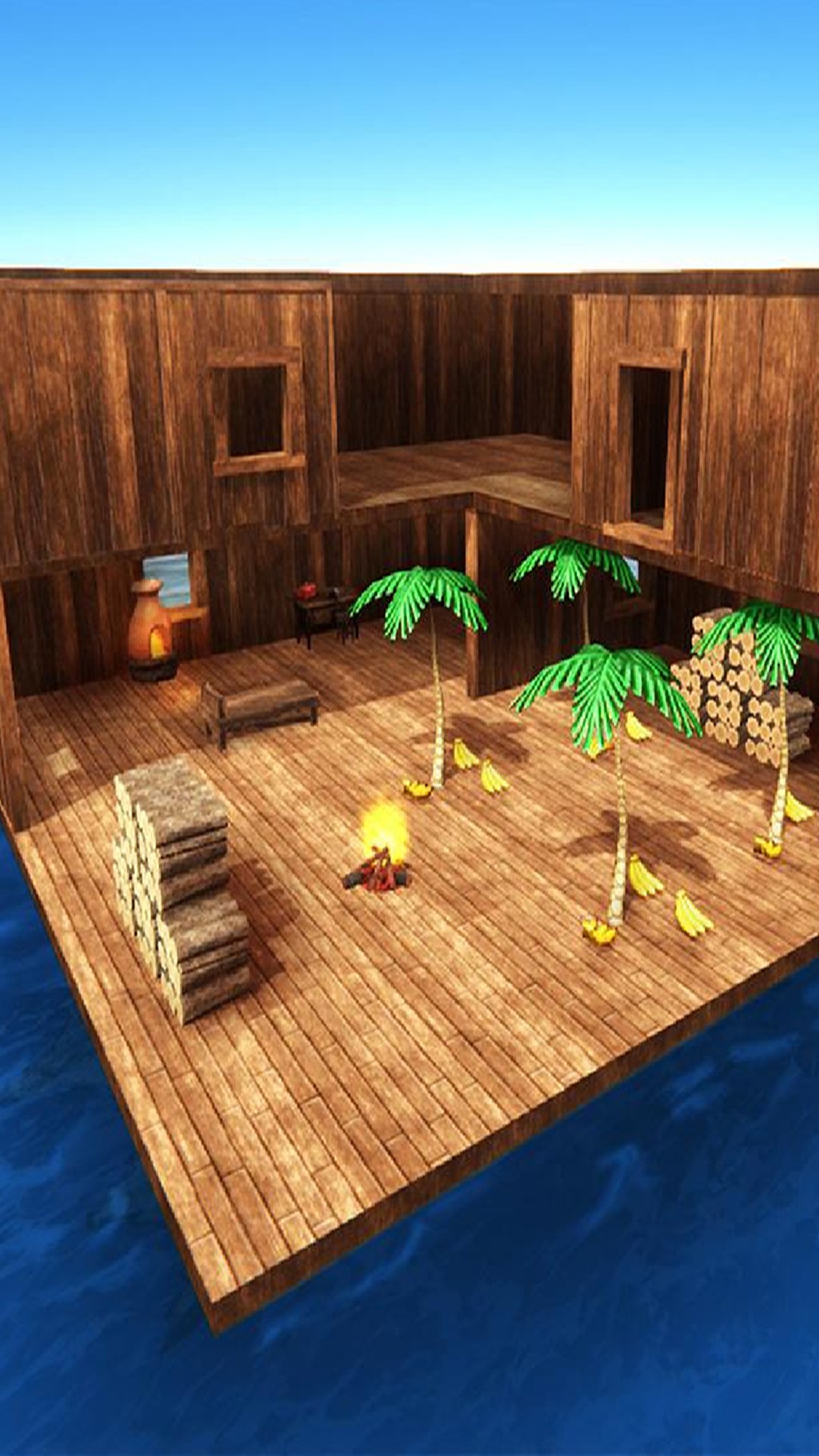 海洋木筏求生3D截图