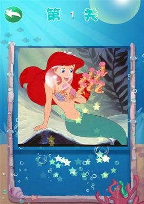 美人鱼女孩拼图截图 美人鱼女孩拼图截图