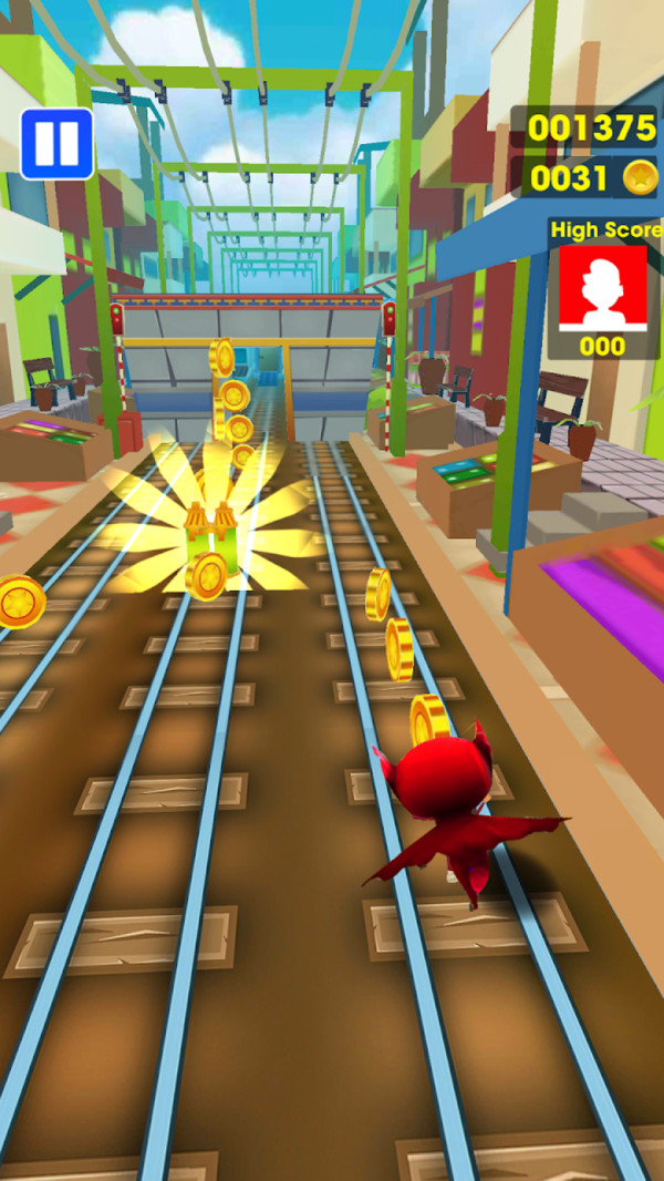 铁轨跑酷冒险截图 铁轨跑酷冒险截图