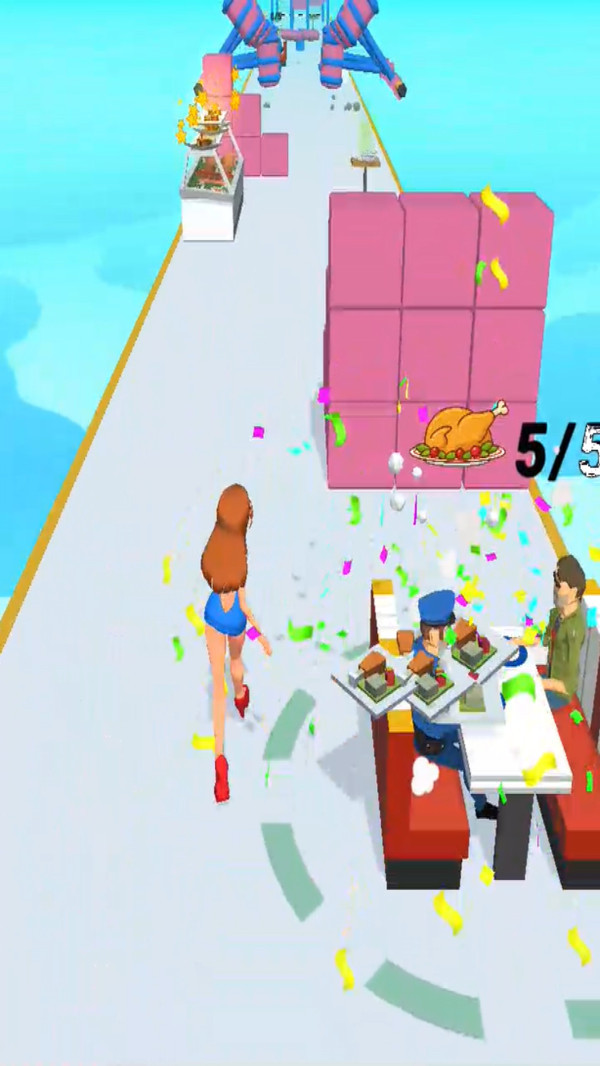 送餐小姐姐截图 送餐小姐姐截图