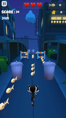 会跑酷的猫截图 会跑酷的猫截图